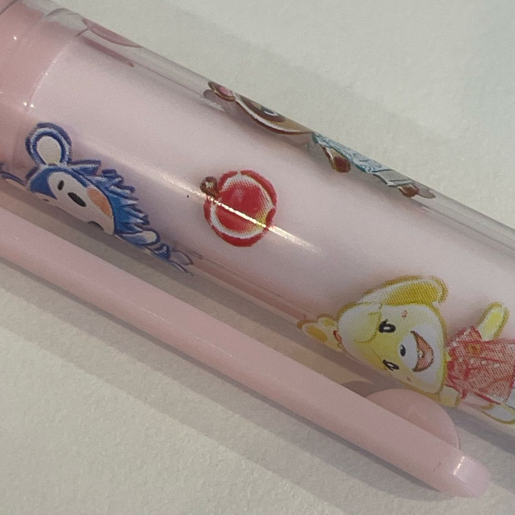 모여봐요동물의숲 모동숲 볼펜 0.7 검정 이미지