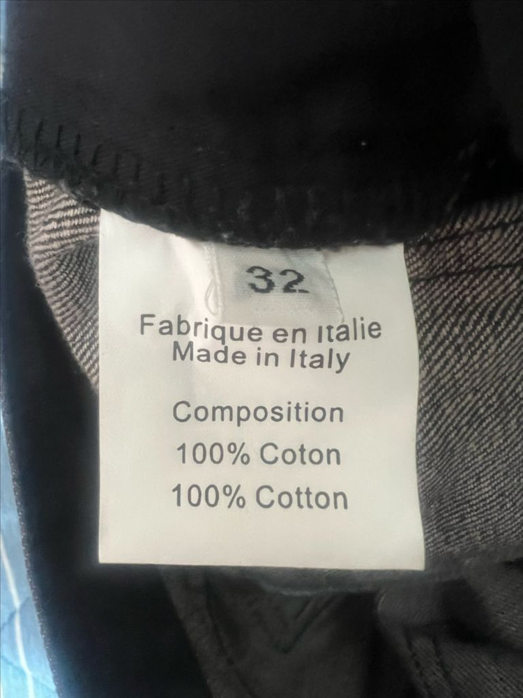 발망 메인라벨 6포켓 바이커진 32사이즈 흑청 빈티지 이미지