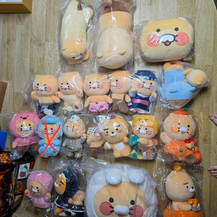 춘식이 인형+피규어 이미지