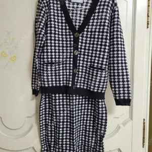 칼라거펠트 하운드투스 니트 셋업(55) 이미지