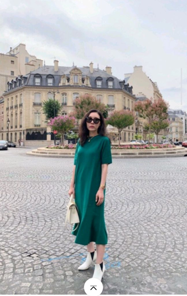 뮤제라 라온 막스 홀가 원피스/ 양면 롱 벨트 가디건 블랙 새상품 봄가을용 이미지