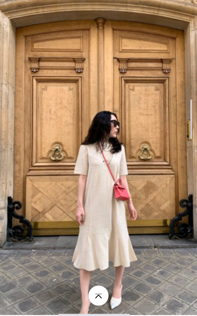 뮤제라 라온 막스 홀가 원피스/ 양면 롱 벨트 가디건 블랙 새상품 봄가을용 이미지