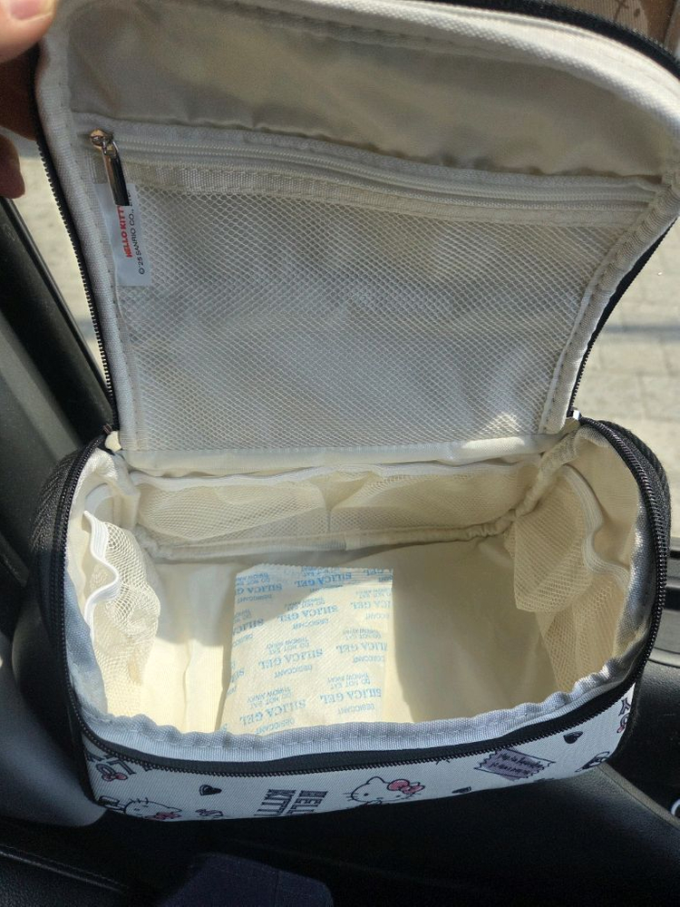 산리오 헬로키티 파우치,여행용 화장품가방,키티 가방 이미지