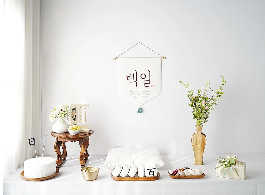 백일상,돌상대여+한복 무료대여+별자리각인 무료제작 이미지
