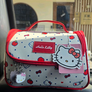 산리오 헬로키티 파우치,여행용 화장품 가방 이미지