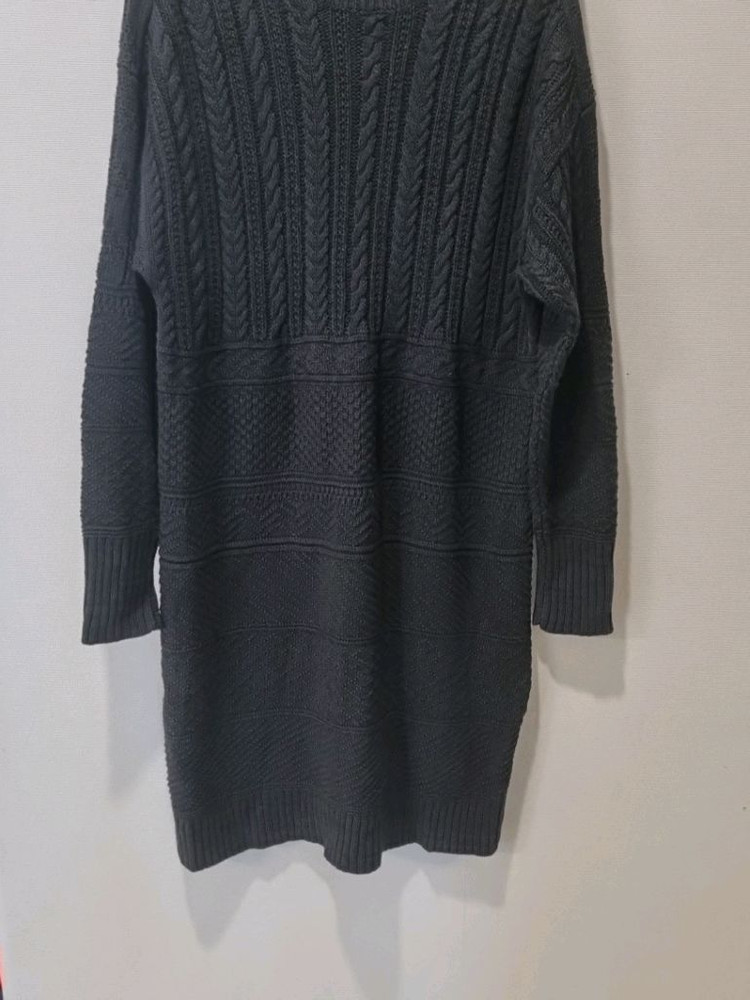 폴로 랄프로렌 케이블 니트 원피스 네이비 M 루즈핏 이미지