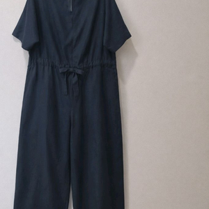 COS 네이비 점프수트 와이드핏 S사이즈 린넨100 이미지
