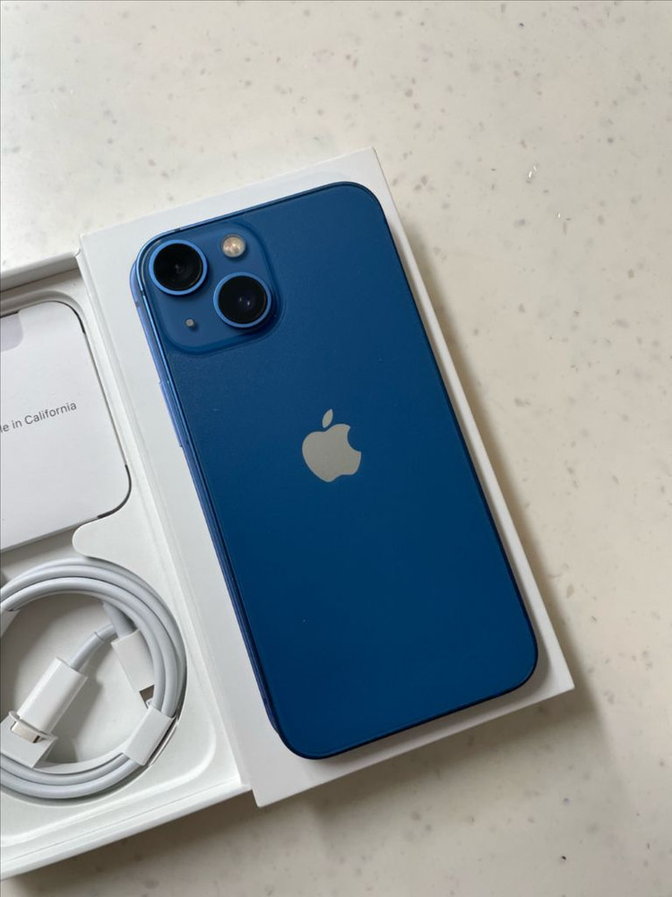 아이폰13미니 128 블루 신품급 이미지