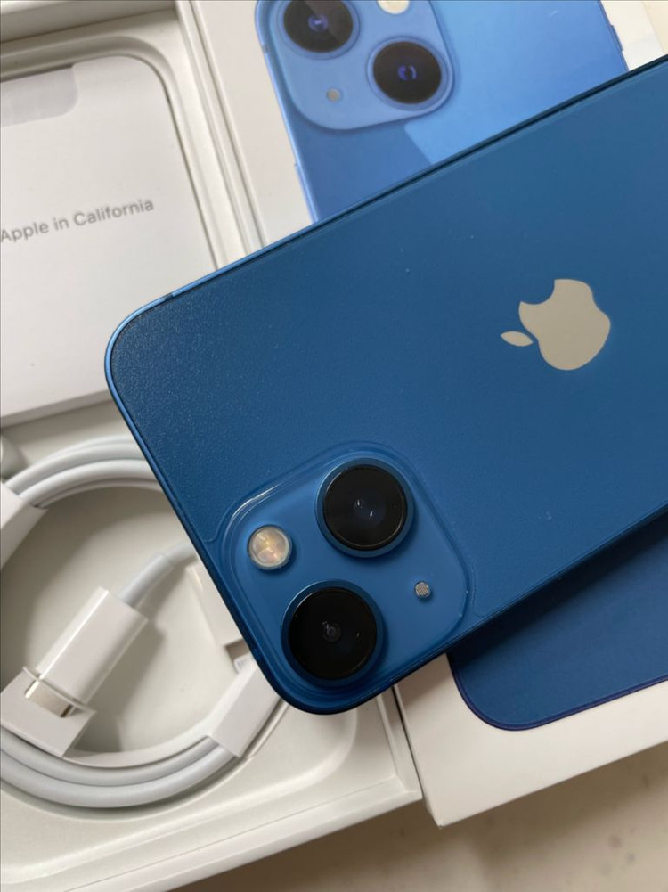 아이폰13미니 128 블루 신품급 이미지
