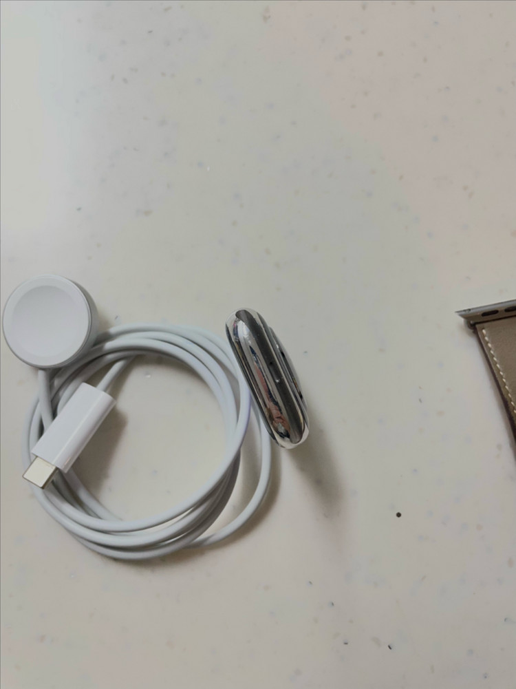 애플워치7에르메스 45mm 실버 이미지