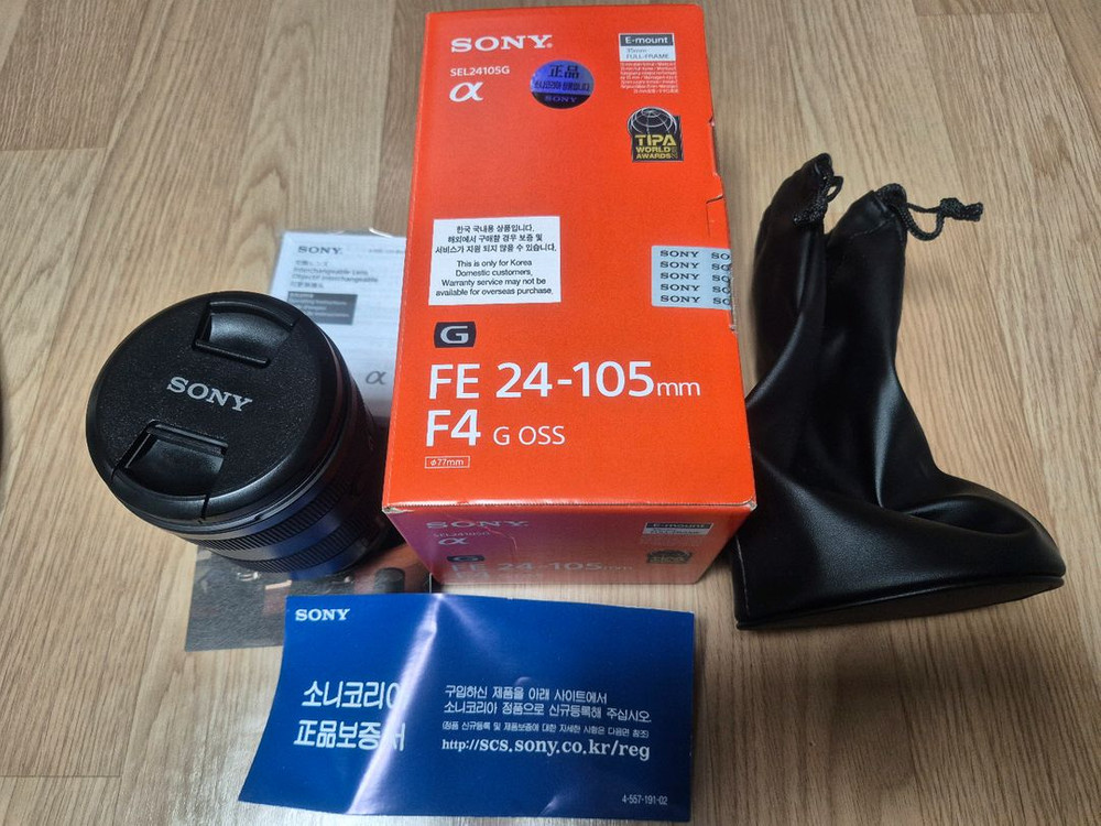 미러리스용 24-105mm F4 G OSS 렌즈(사진작례있음) 이미지