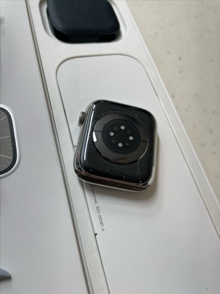 애플워치9스테인리스 45mm 실버 SSS급 이미지