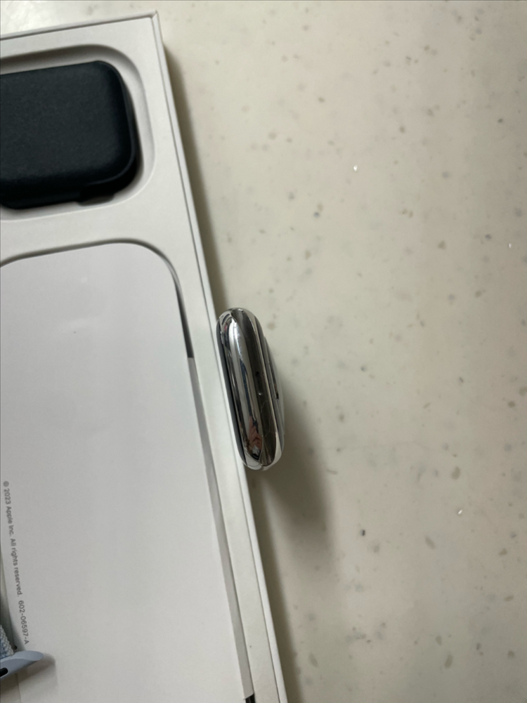 애플워치9스테인리스 45mm 실버 SSS급 이미지