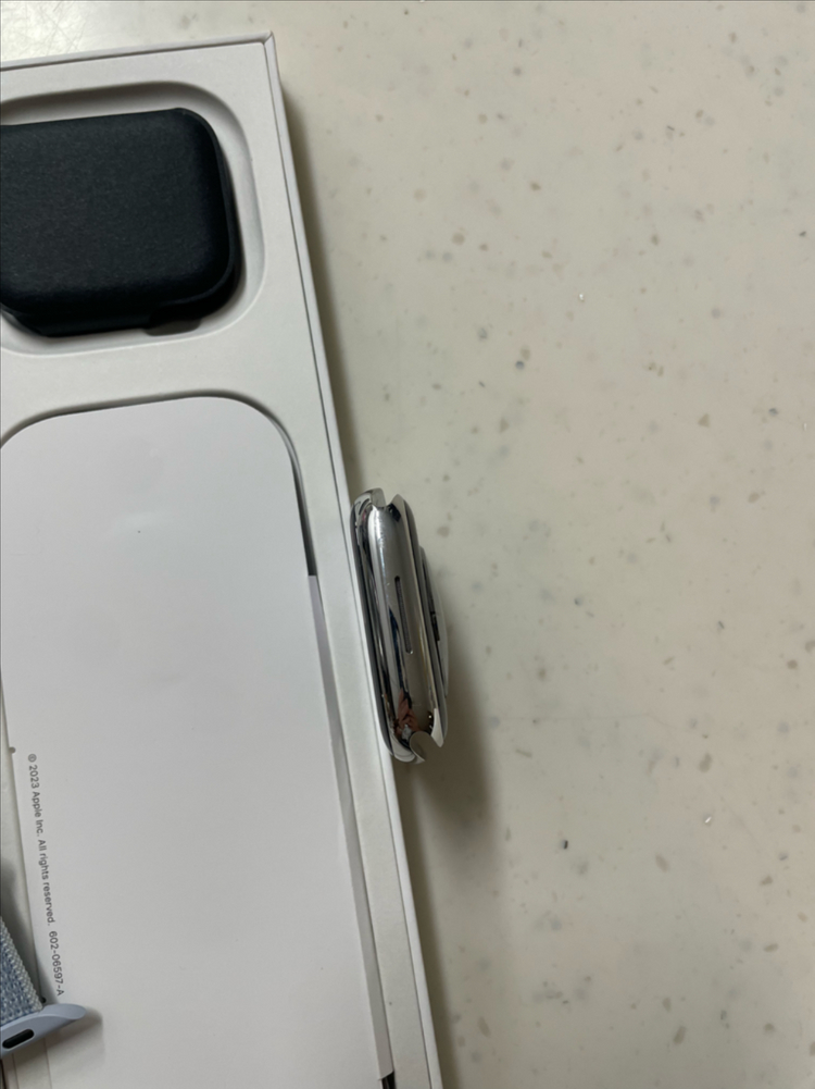 애플워치9스테인리스 45mm 실버 SSS급 이미지