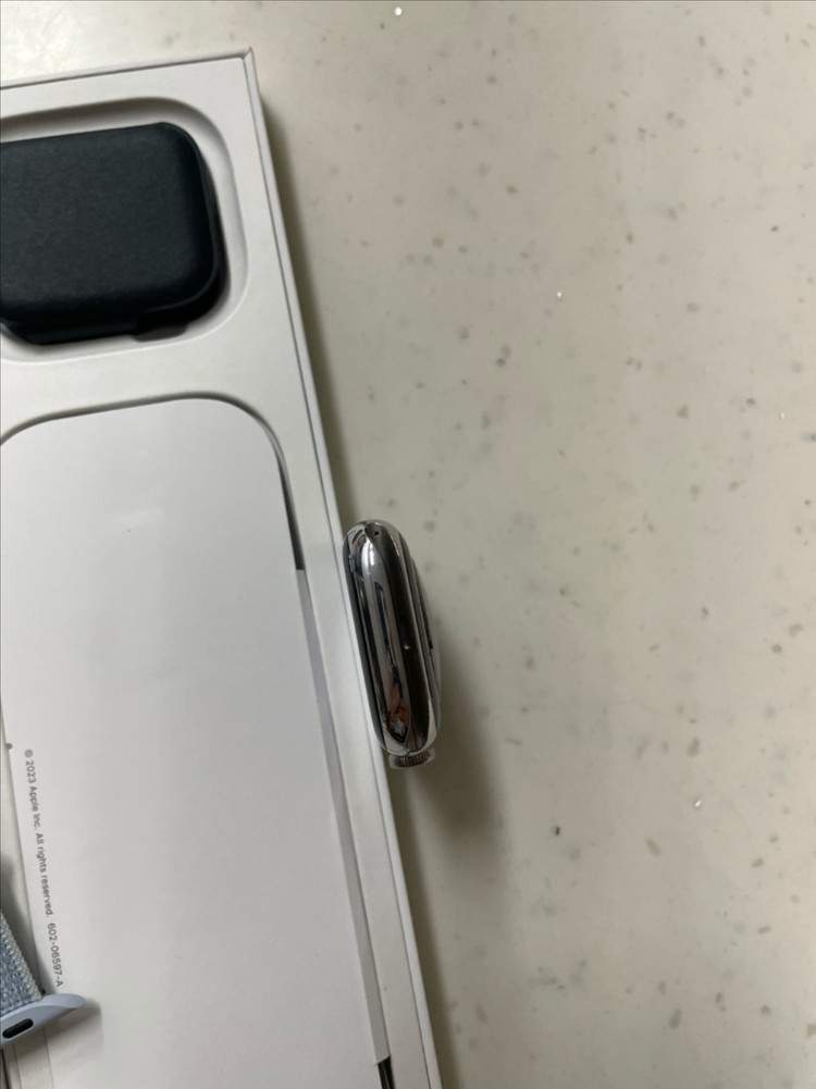 애플워치9스테인리스 45mm 실버 SSS급 이미지