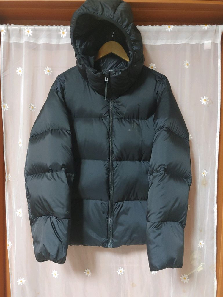 black yak 블랙야크 후드 패딩 검정 2xl 110 이미지