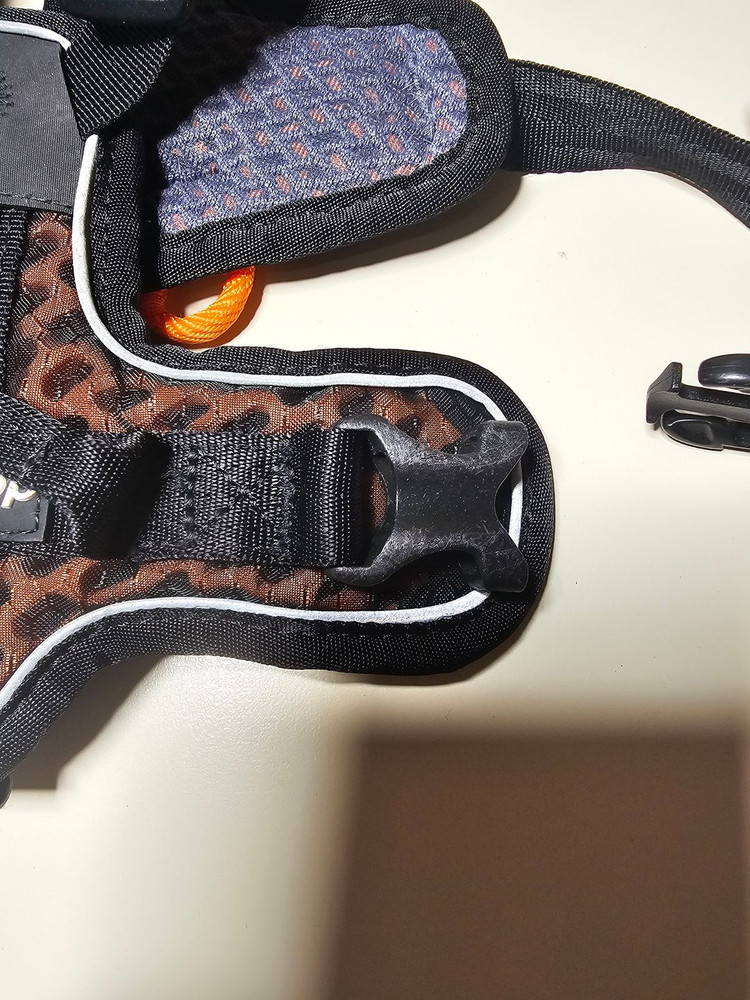 논스톱도그웨어 락 하네스 메쉬 빠른건조 강아지 하네스 가슴줄 이미지