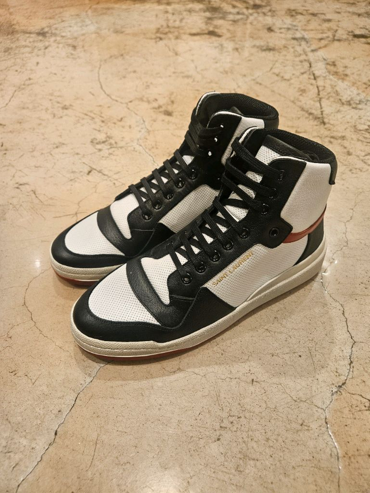 생로랑 SL24 하이탑 남성 스니커즈 미착용 새상품 사이즈 41 이미지