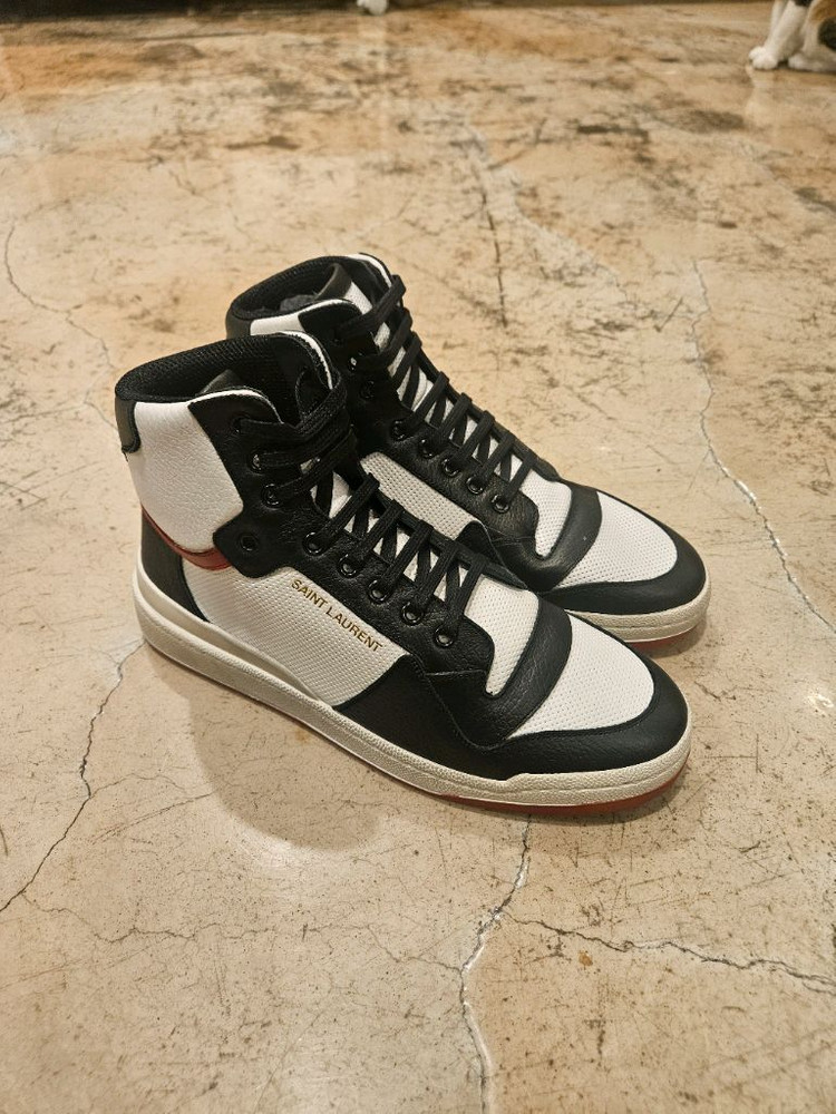 생로랑 SL24 하이탑 남성 스니커즈 미착용 새상품 사이즈 41.5 이미지