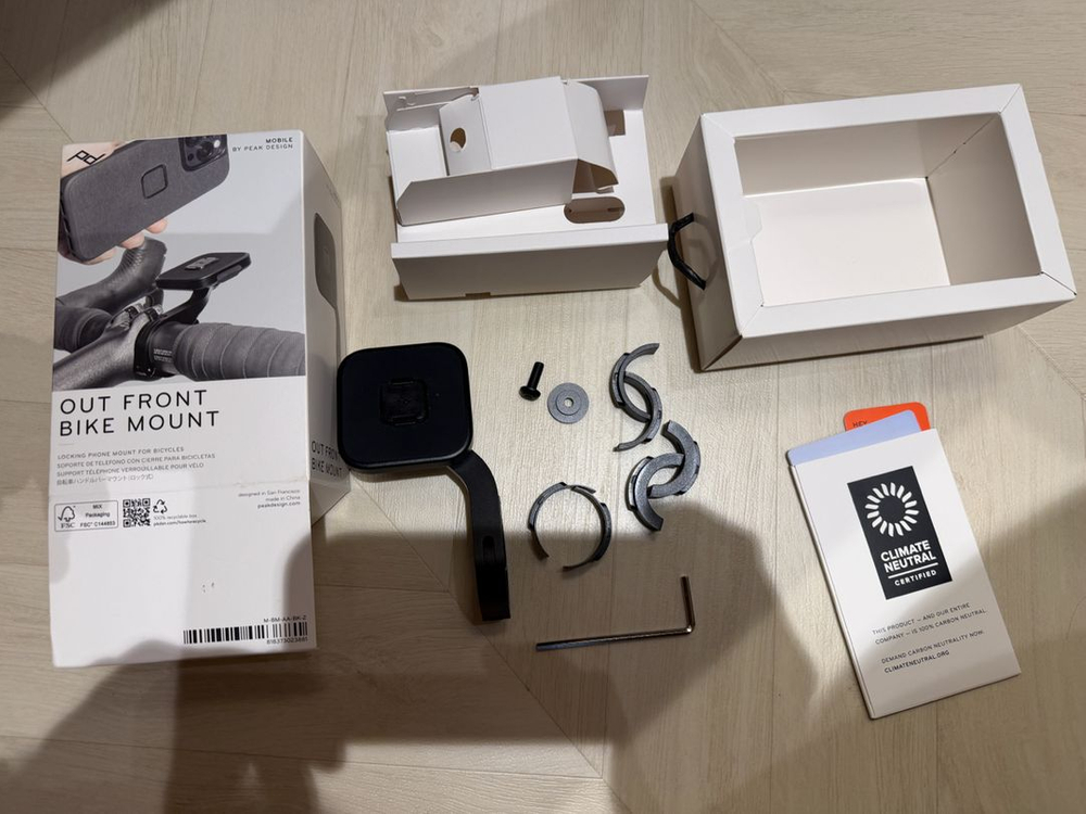 (가격인하) 픽디자인 아웃프런트 바이크 마윤트 자전거 거치대 이미지