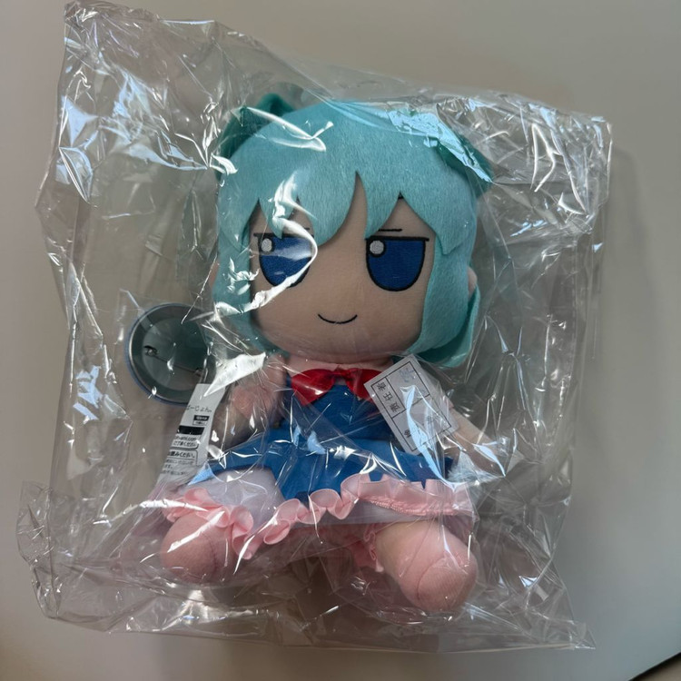 동방프로젝트 비상천칙 치르노 후모후모 인형 히소텐소쿠 버전 이미지