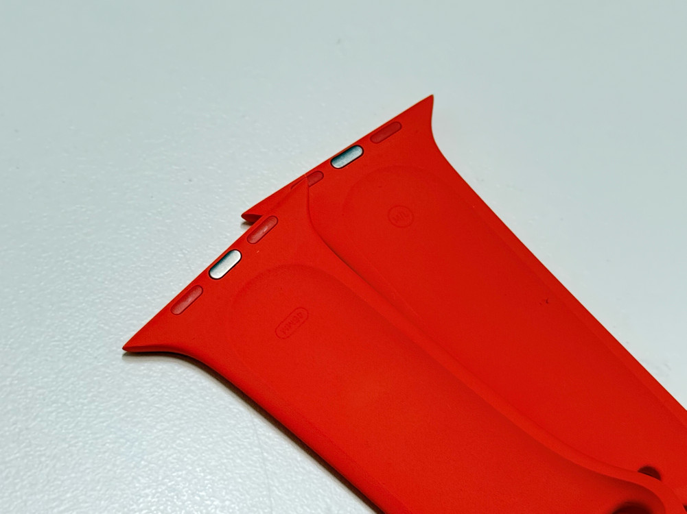 애플워치 에르메스 스포츠밴드 오랑쥬 45mm M/L 단품 S급 이미지