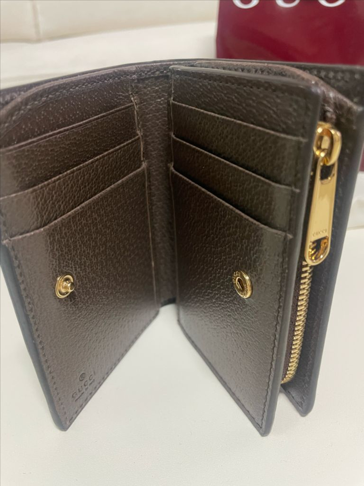 GG 수프림 캔버스 반지갑 이미지