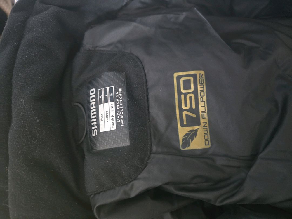 시마노 리미티드프로 방한내피 구스다운 이미지