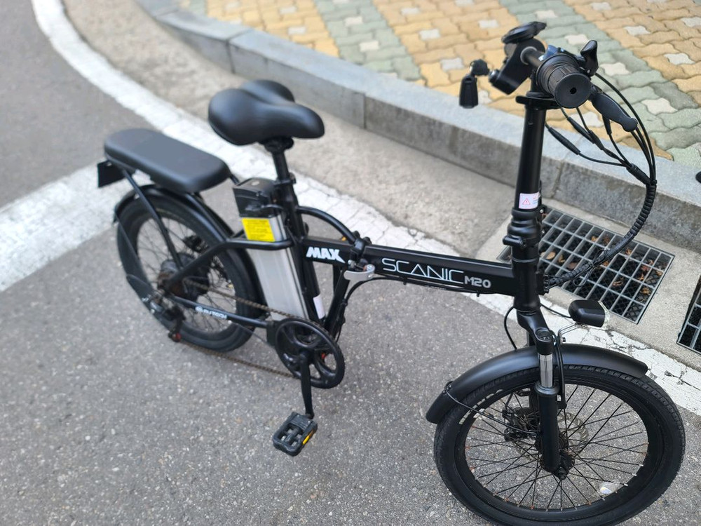 에이유테크 스카닉 M20Max 전기자전거 대용량 20Ah 이미지