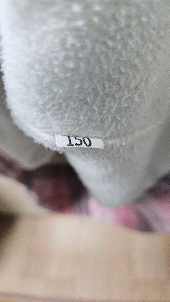 150 여아 핑크체크 기모 후드남방 셔츠 자켓 이미지