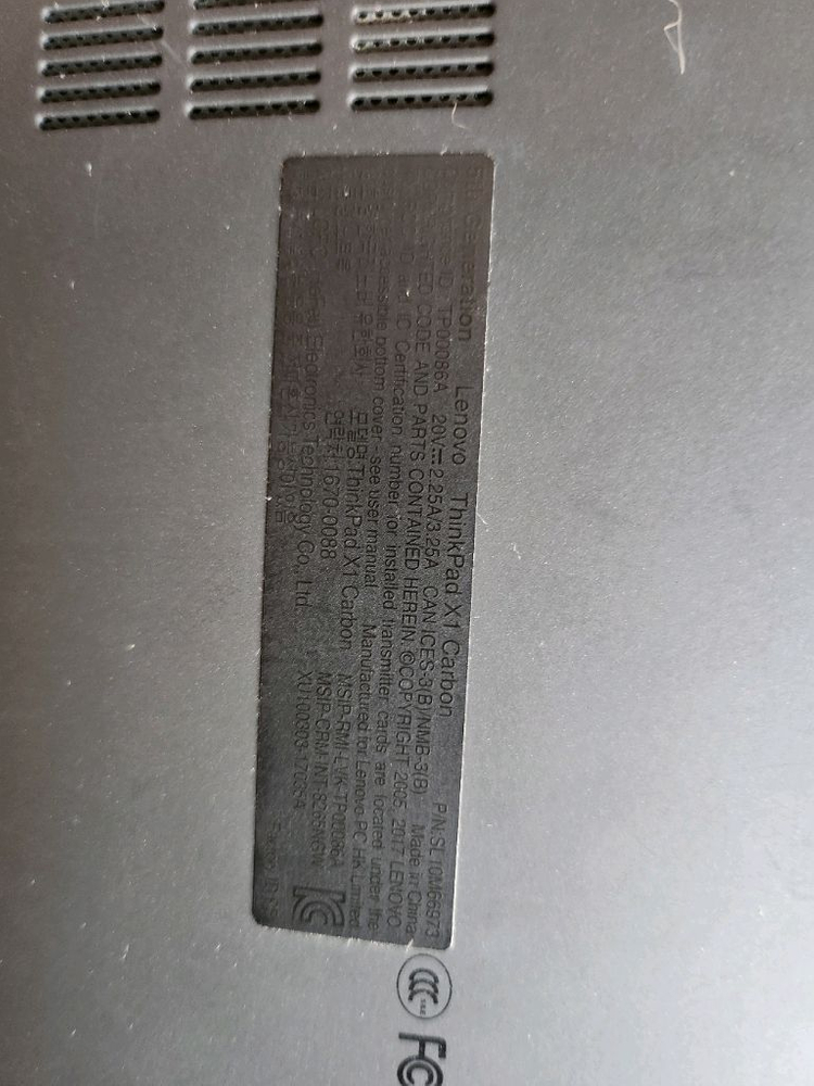 부품용 i5 7세대 노트북 (SSD. 충전기 없습니다) 이미지