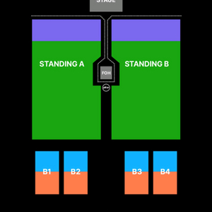 다니엘시저 내한콘서트 스탠딩 2연석 이미지