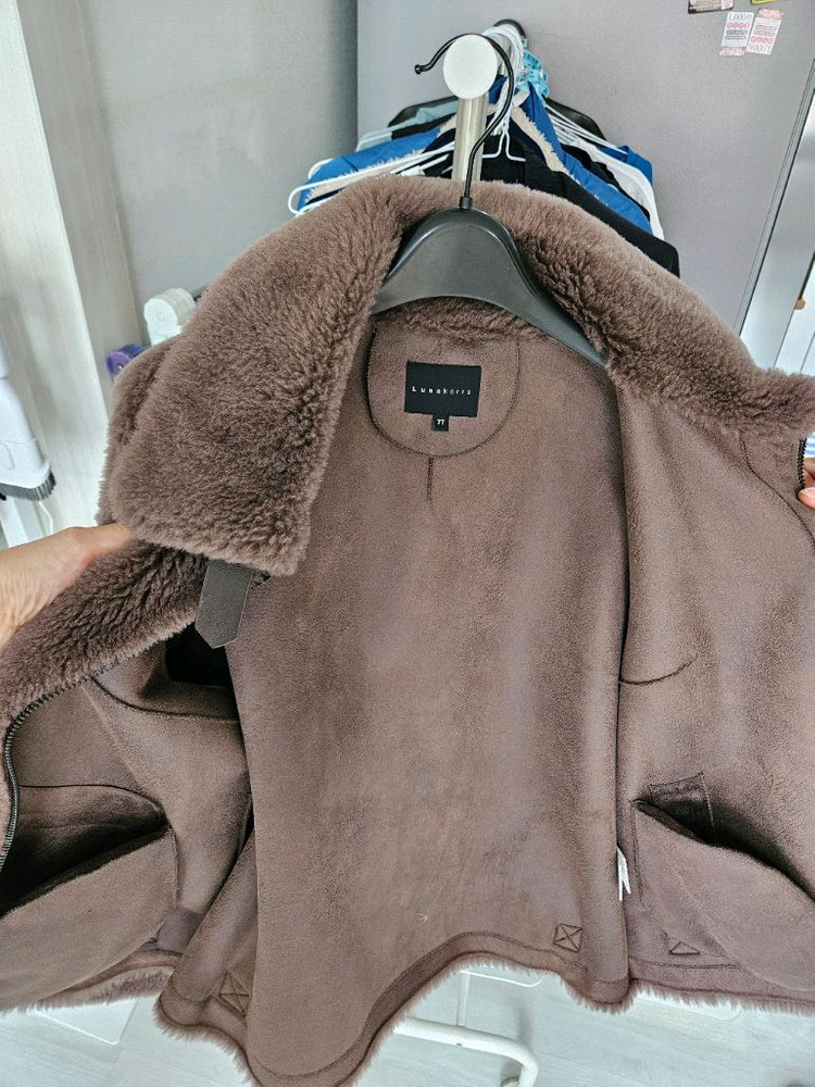 여성 무스탕 양털코트 77 이미지