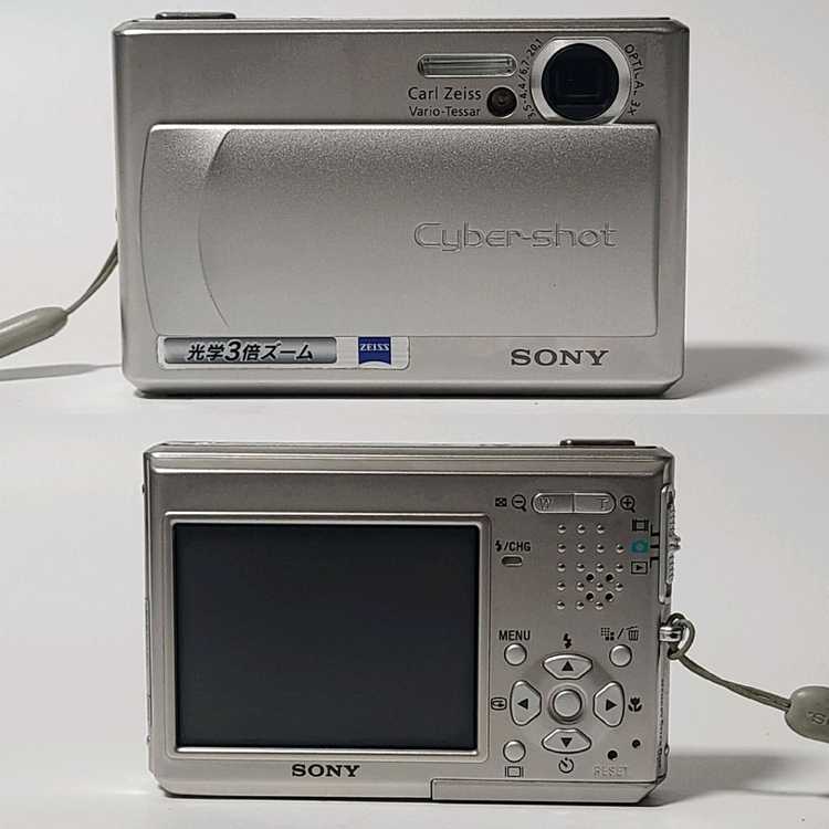 소니 사이버샷 DSC-T1 빈티지 디카 디지털 카메라 이미지
