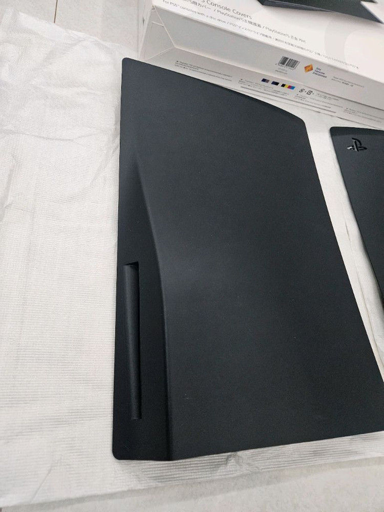 [소니정품] ps5 디스크에디션용 교체커버 블랙무광 택포 2만 이미지