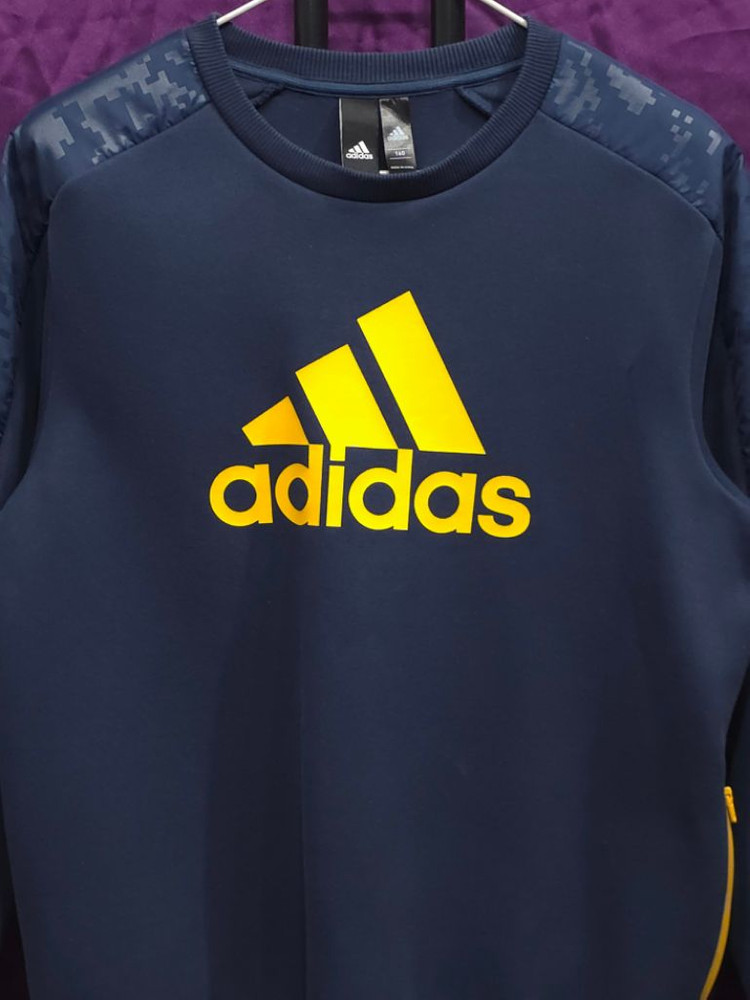 아디다스 키즈 YB 아이디 크루넥 맨투맨 160 이미지