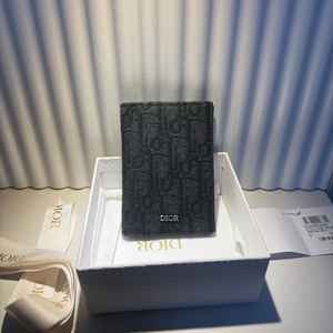 (민트급) 디올 오블리크 오거나이저 블랙 카드지갑 이미지