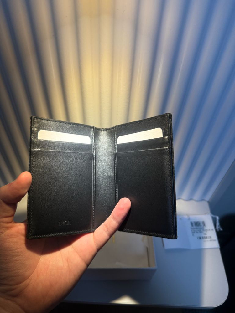 (민트급) 디올 오블리크 오거나이저 블랙 카드지갑 이미지