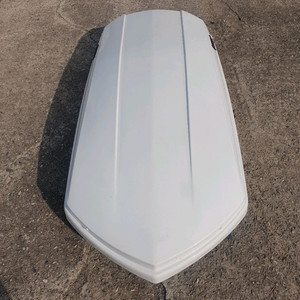 Titan X 차량용 양문 저상형 루프박스 화이트 이미지