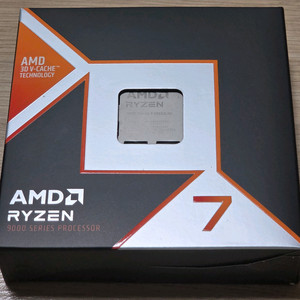 AMD 라이젠 7 9850X3D CPU 판매합니다 이미지