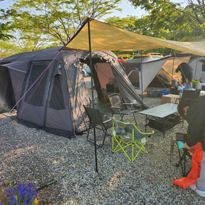 노스피크 a7ex 에어 텐트 판매합니다 (그레이색상) 이미지