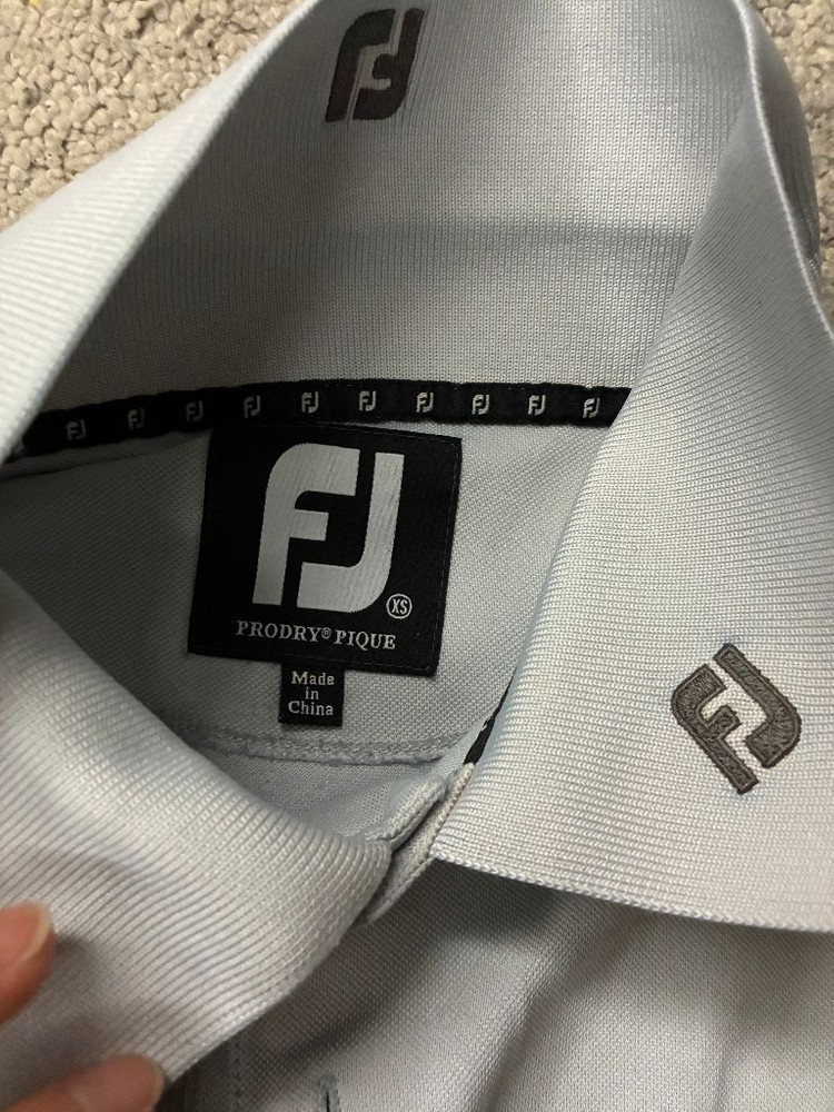 풋조이 골프복 xs 이미지