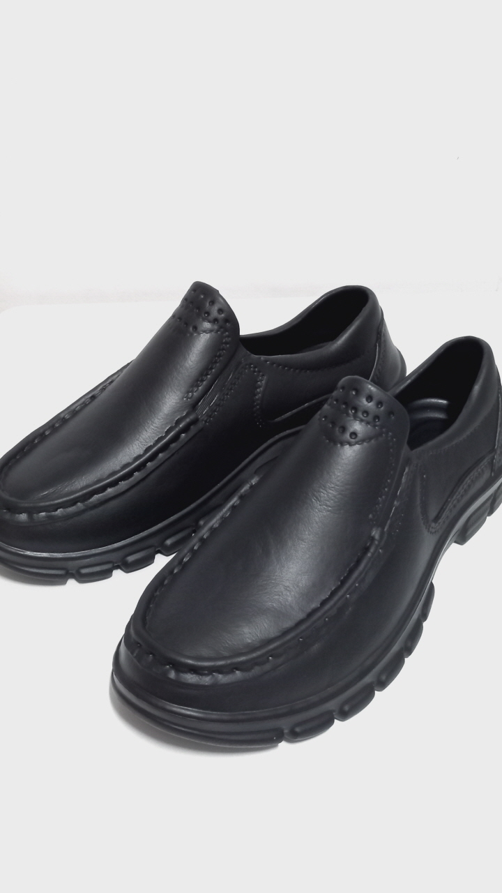 (새품)EVA 남성단화 방수구두, 슬리퍼 실내화 이미지