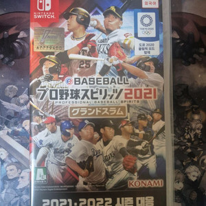 닌텐도 스위치 프로야구 스피리츠 2021 이미지
