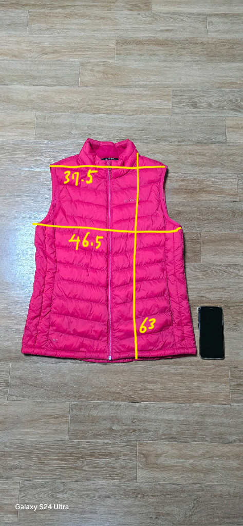 여.90-95) 블랙야크 여성 등산 패딩조끼 (경량급) / 아웃도어 트레킹 트레이닝 이미지