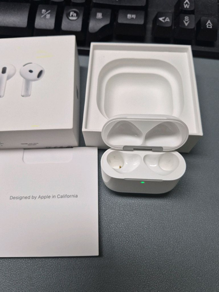 애플 에어팟 4세대 노캔불가능 충전케이스랑 박스만 이미지