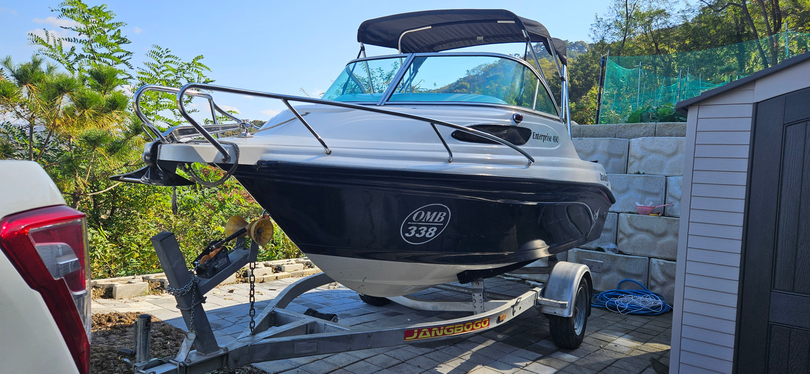 낚시보트 이미지