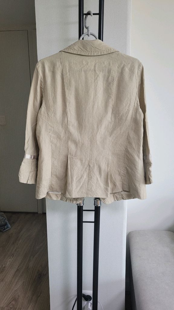 maxmara max&co 막스마라 린넨 마자켓 -55사이즈 이미지