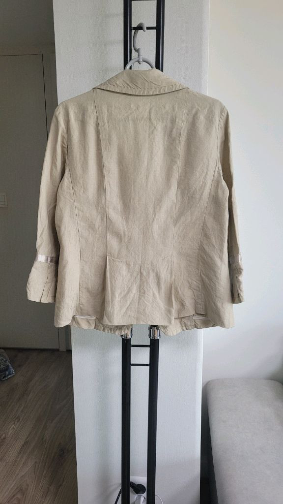 maxmara max&co 막스마라 린넨 마자켓 -55사이즈 이미지