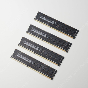 DDR3 메모리 8GB 4개 세트 이미지